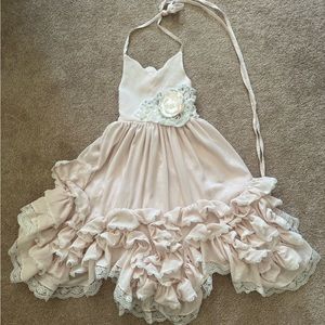 NWT Dollcake A Thousand Words Frill Dress in Pink size 5